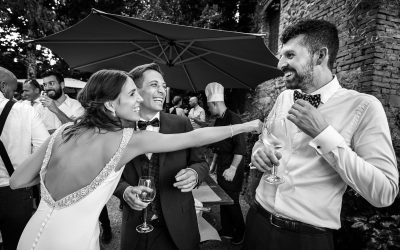 grayscale photo of man and woman kissing